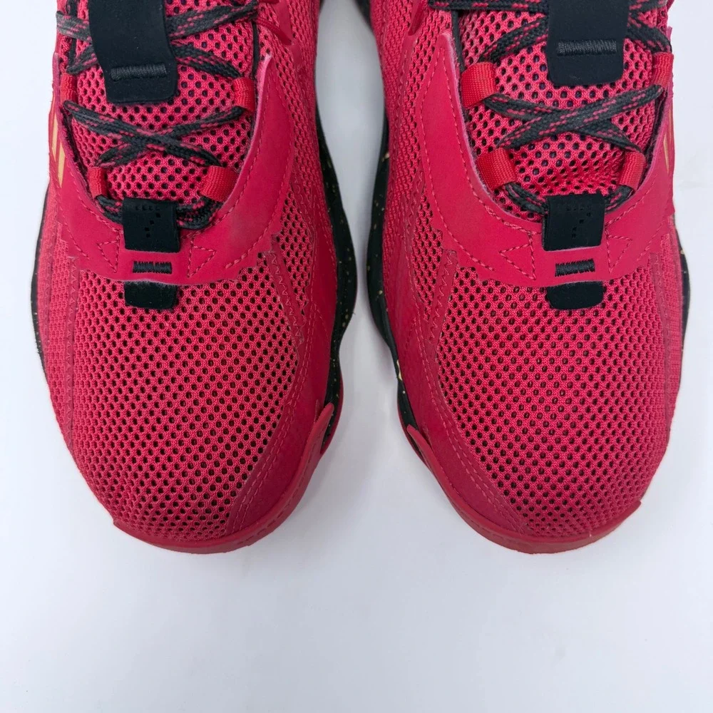 Adidas Dame 7 EXTPLY Shoes Basketball Red Gold Men Sz 12‎ Chinese NewYear